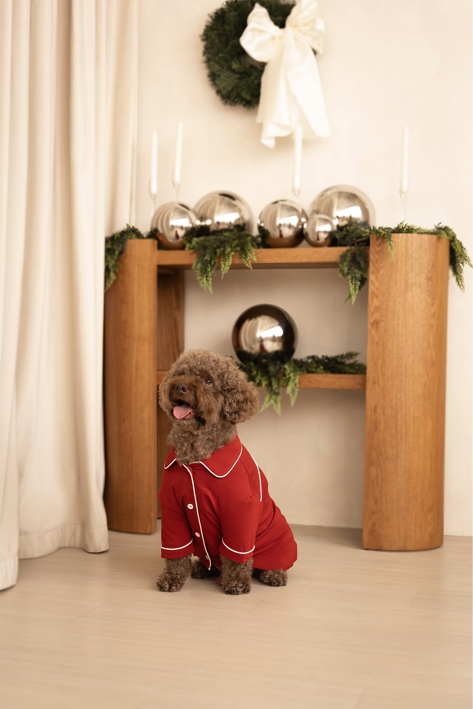 Dog Signature Pyjamas in Merah Putih