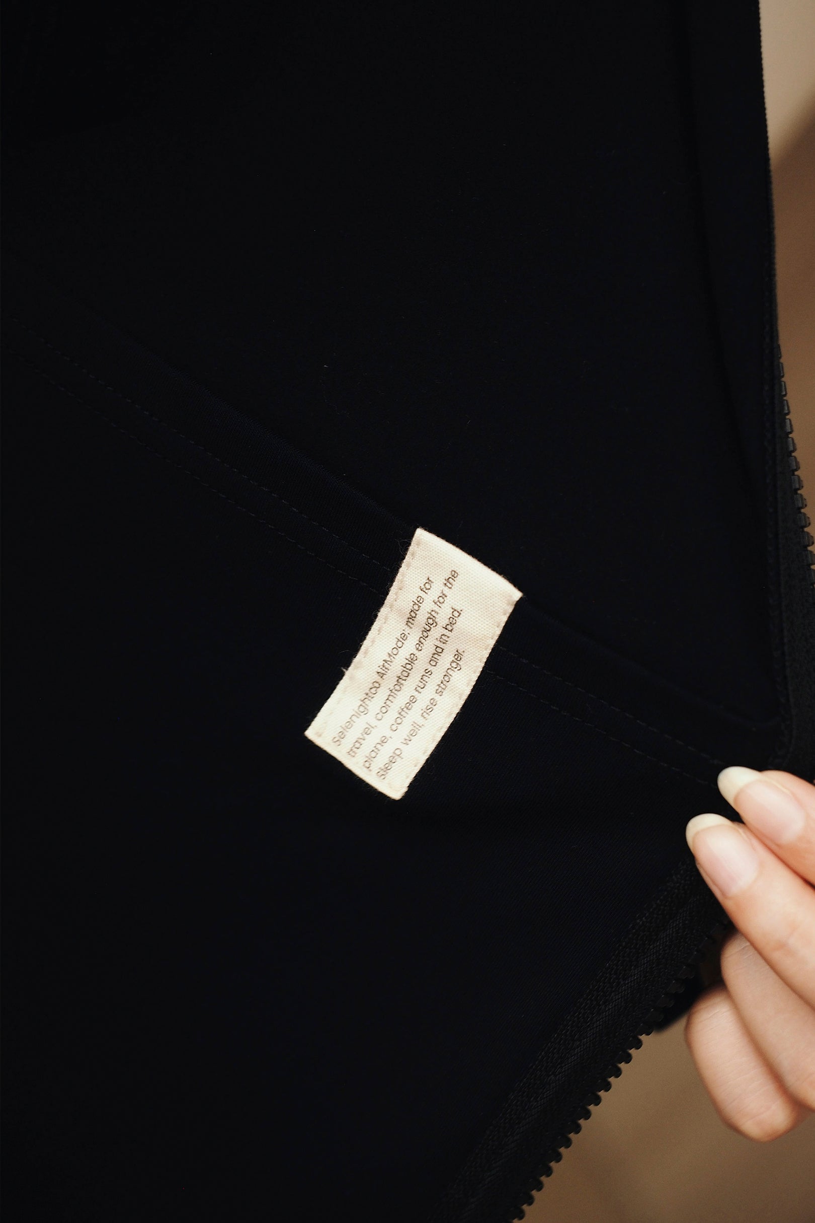 AirMode Hoodie Set in Noir