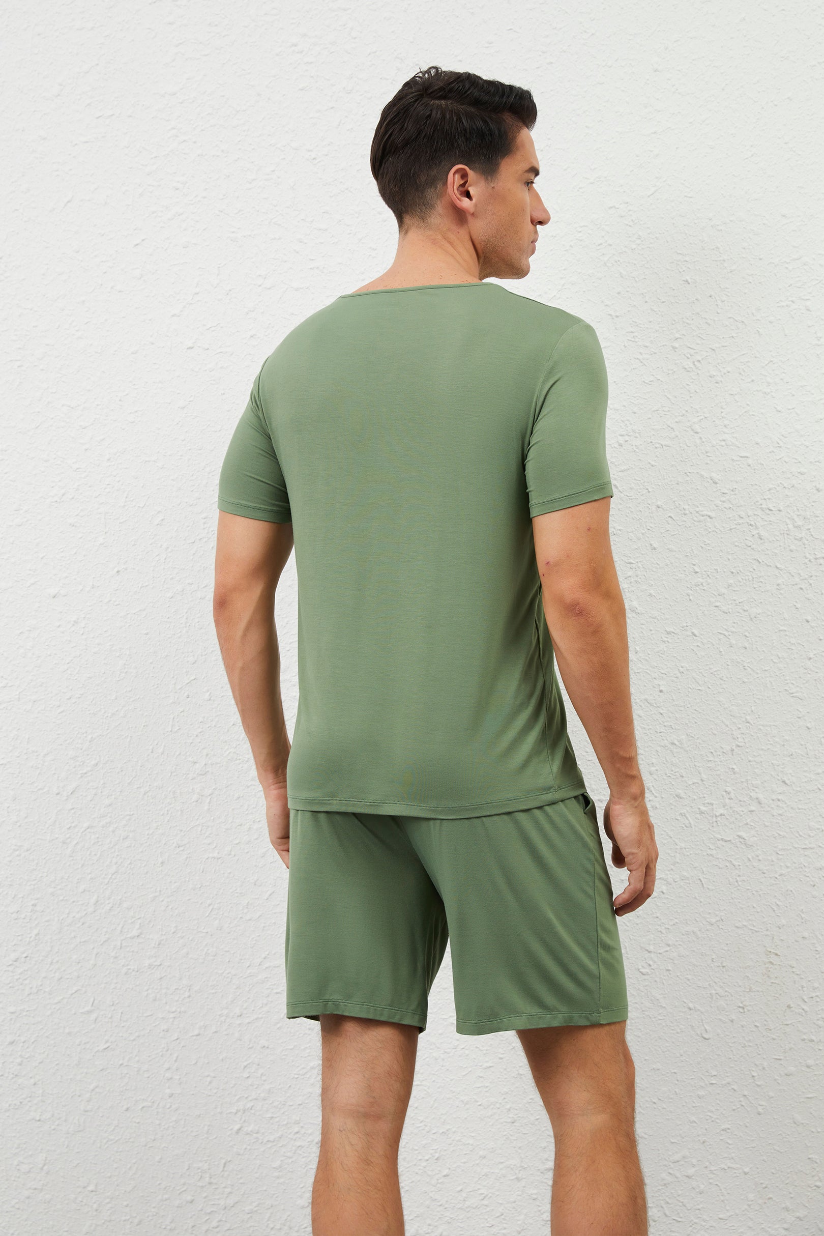 Men's Ice-Cool Lounge Shorts in Hunter Green