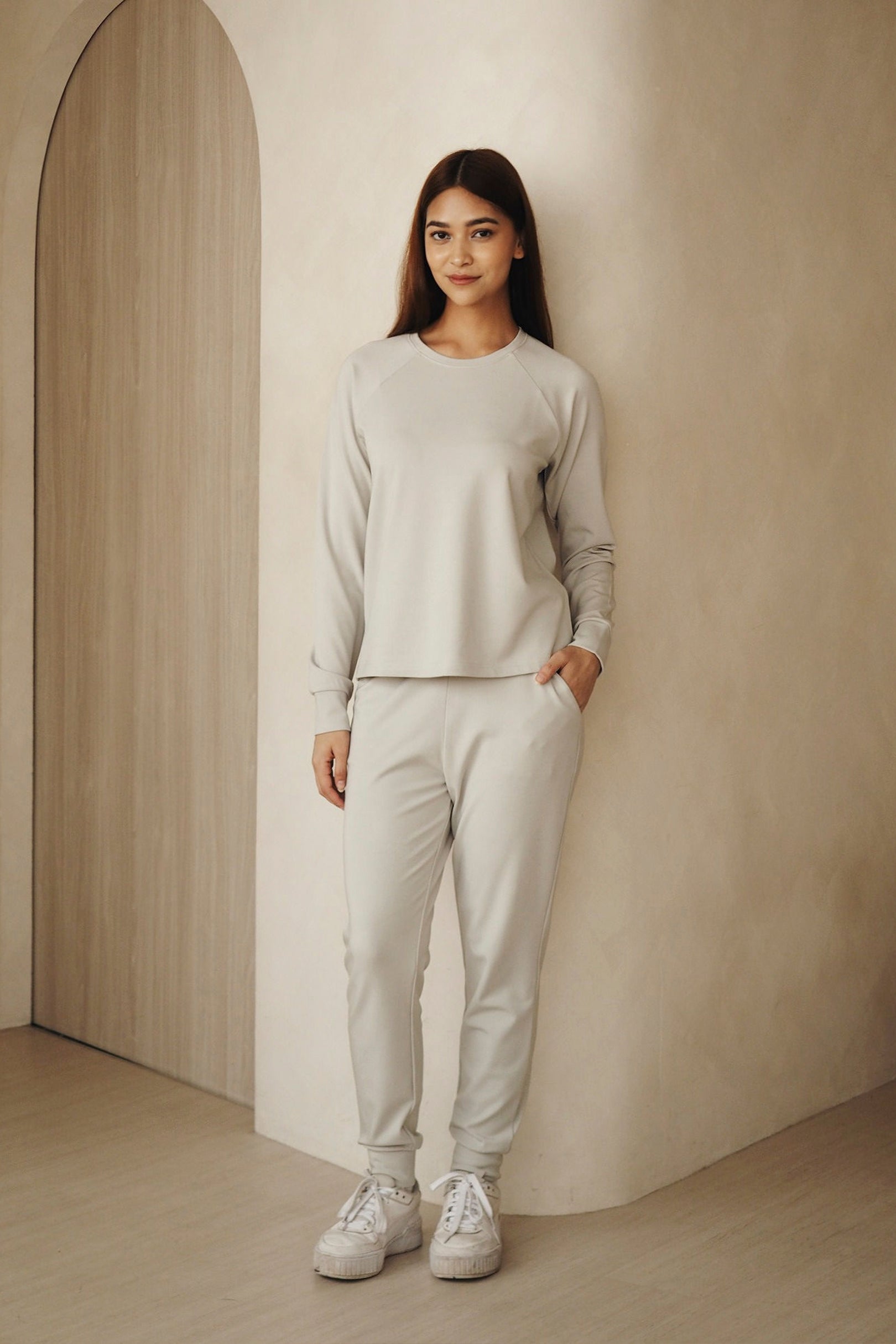 AirMode Jogger Set in Mineral Grey