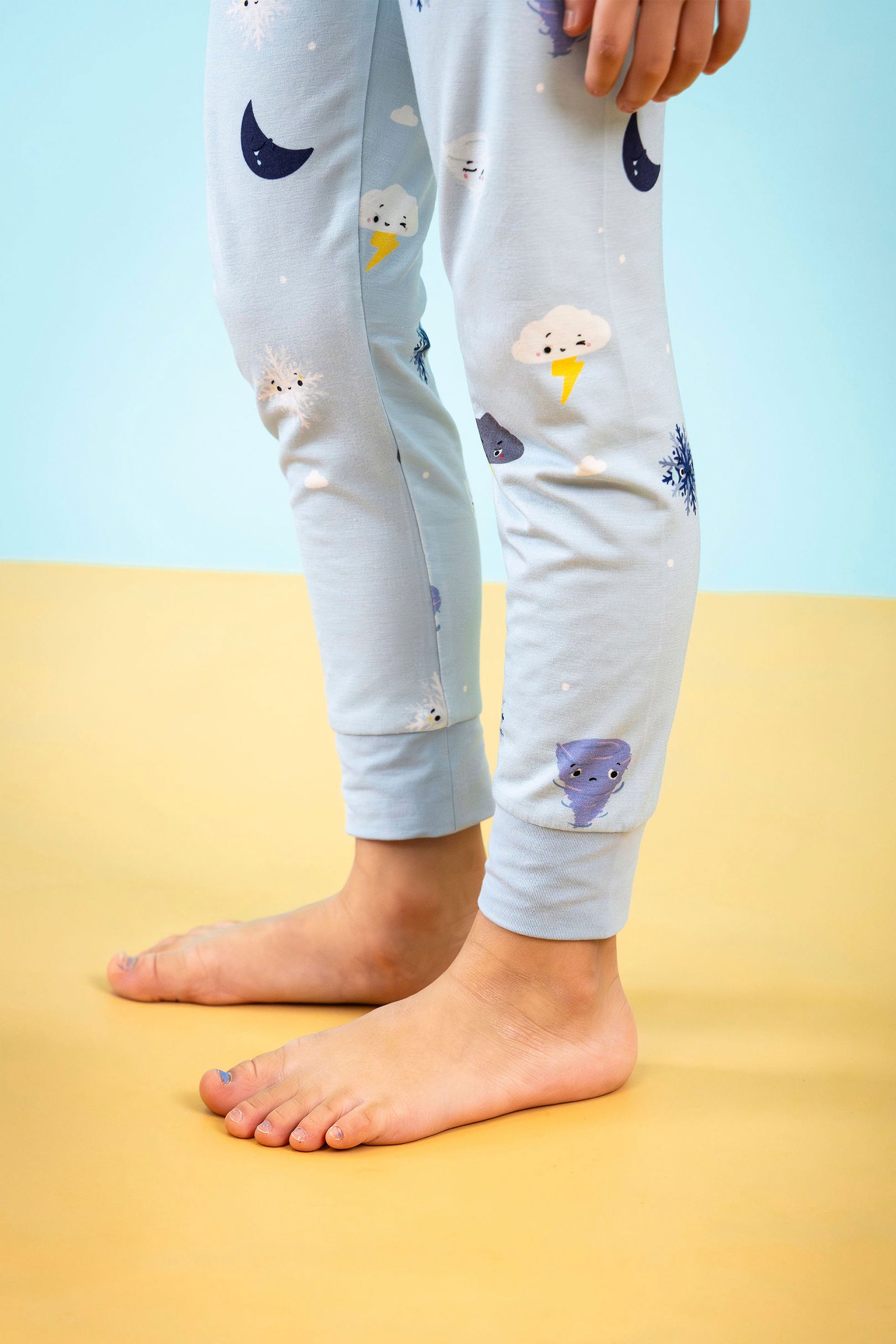 Selenightco x Sheila Sim Long Pyjamas Set in Winter Rest