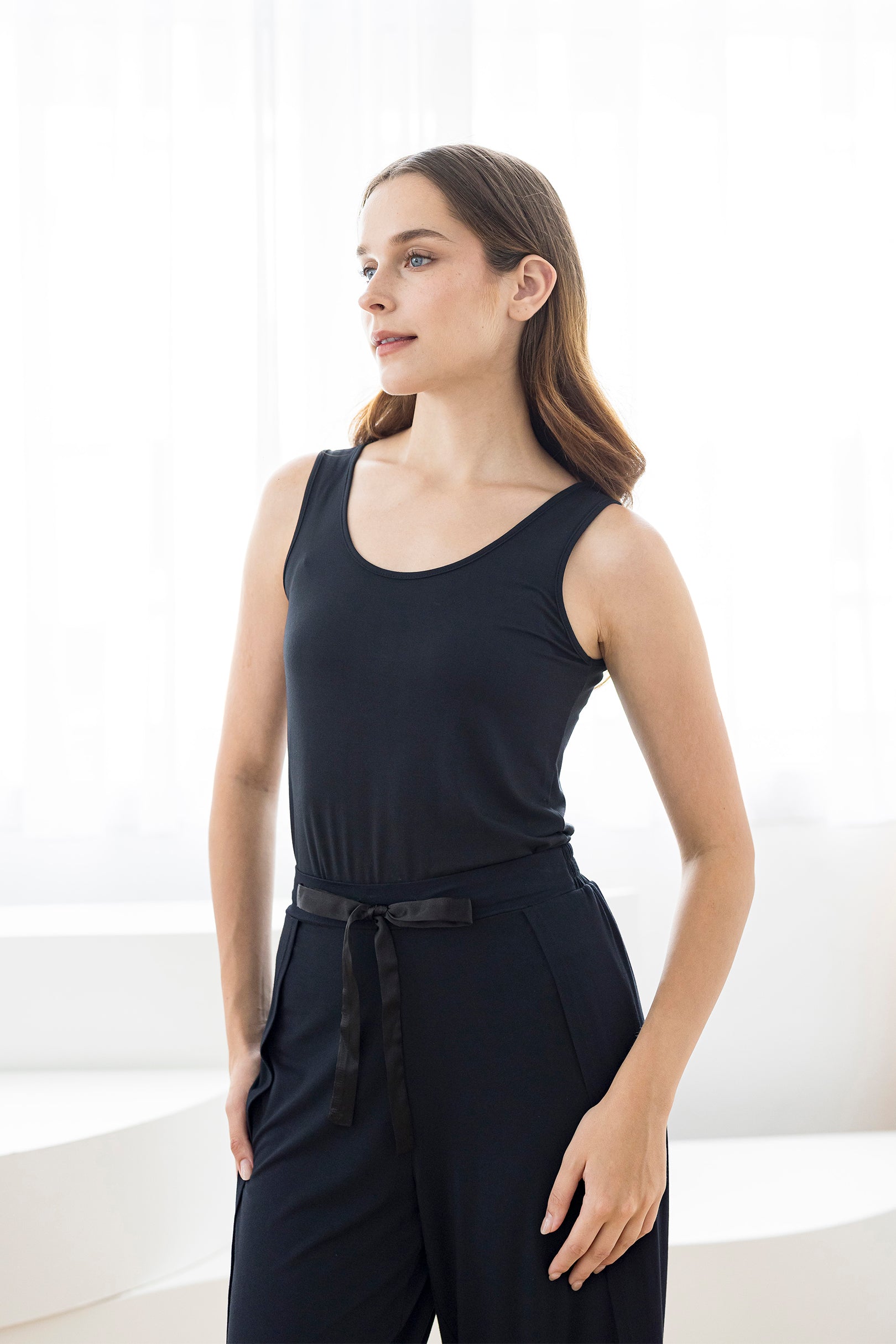 Barre-to-Bed Lounge Set in Noir