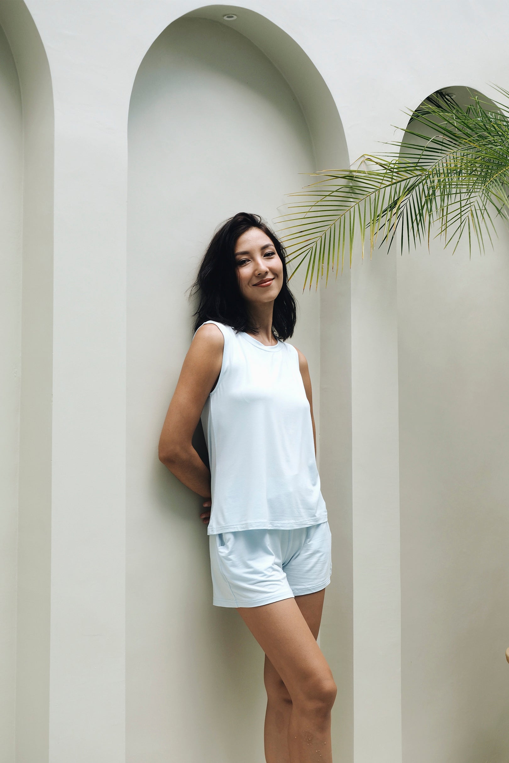 Offline Shorts (Tank) in Icy Breeze