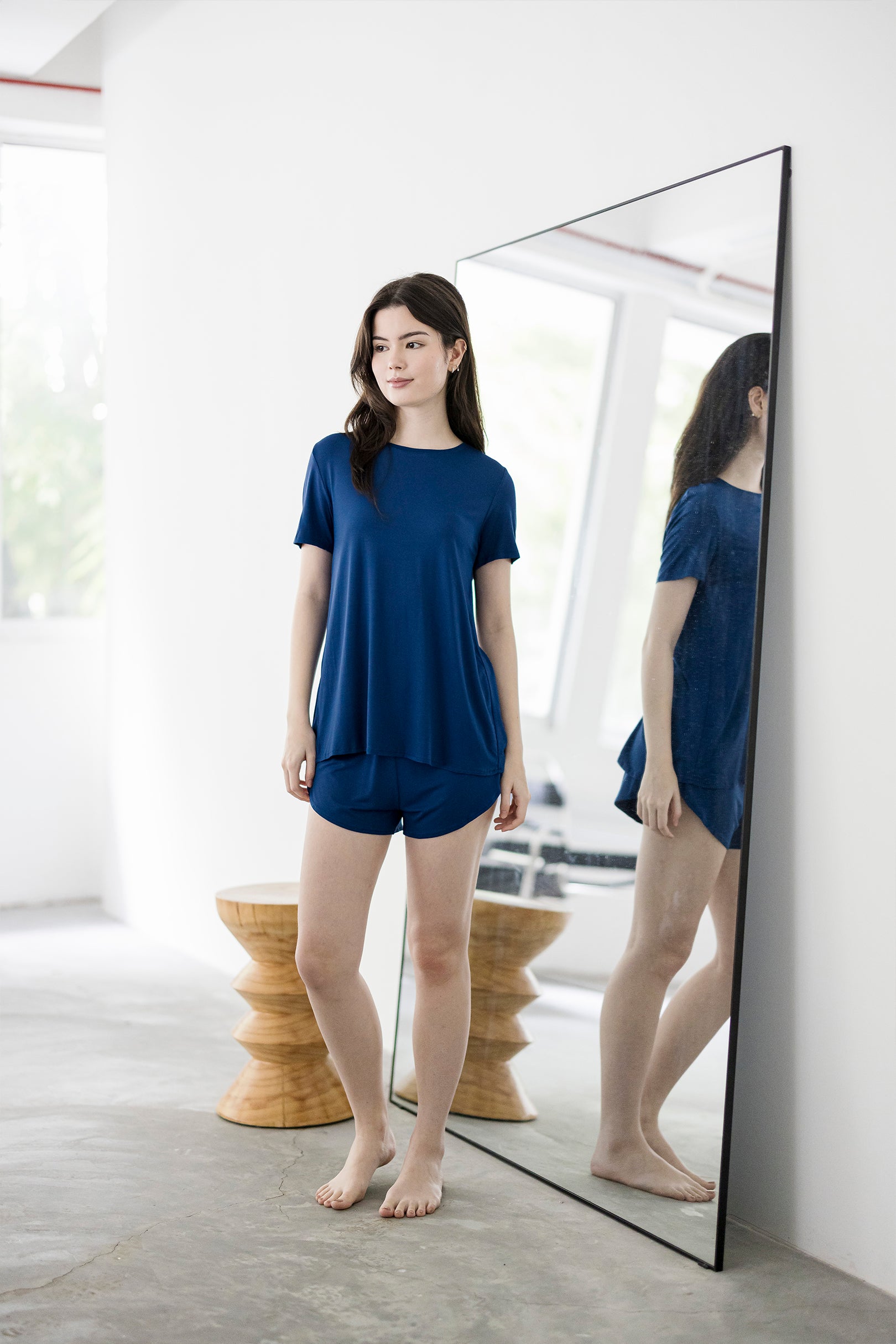 Mysa Lounge Set in Midnight Blue