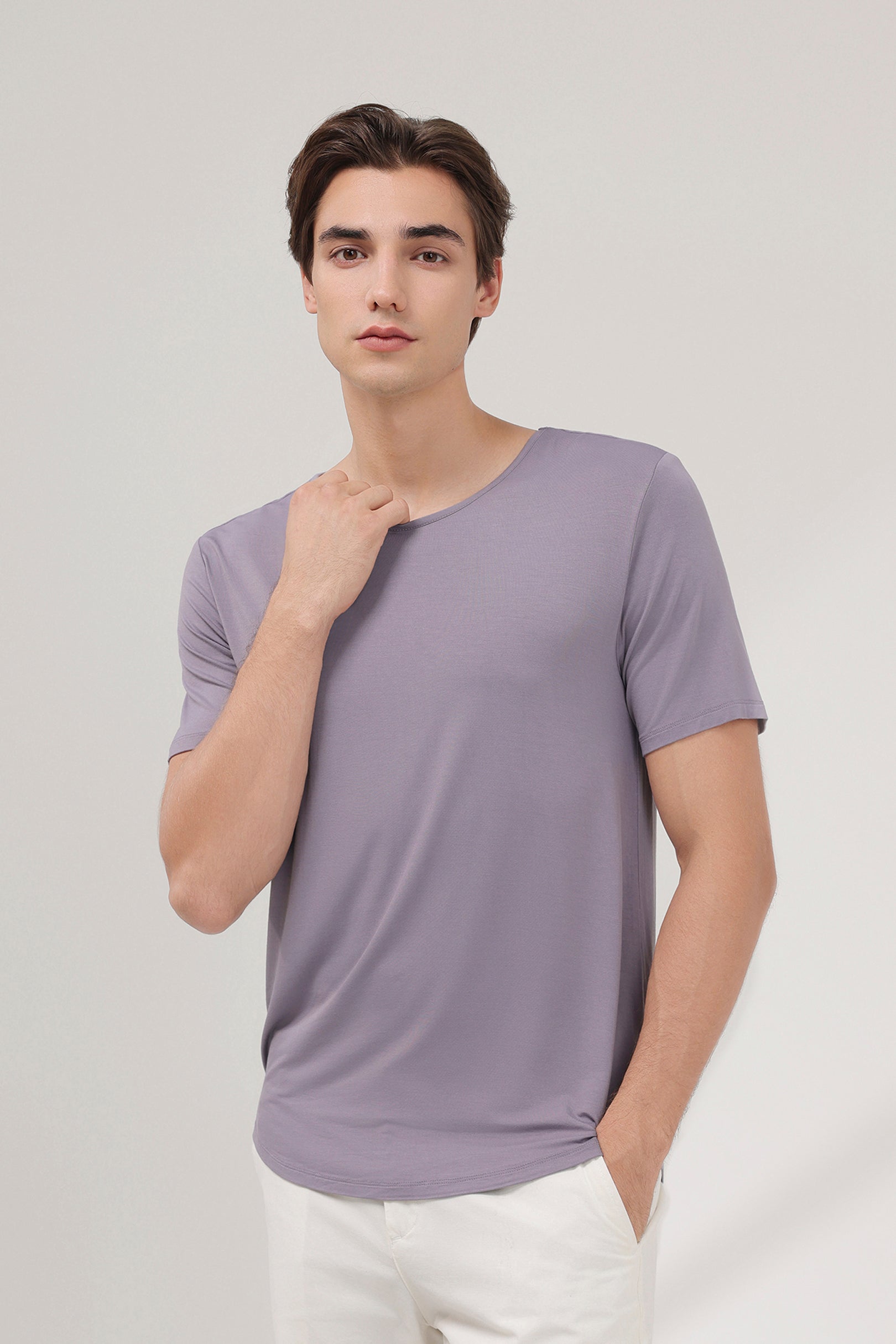 Men's Lounge Tee in Purple Haze