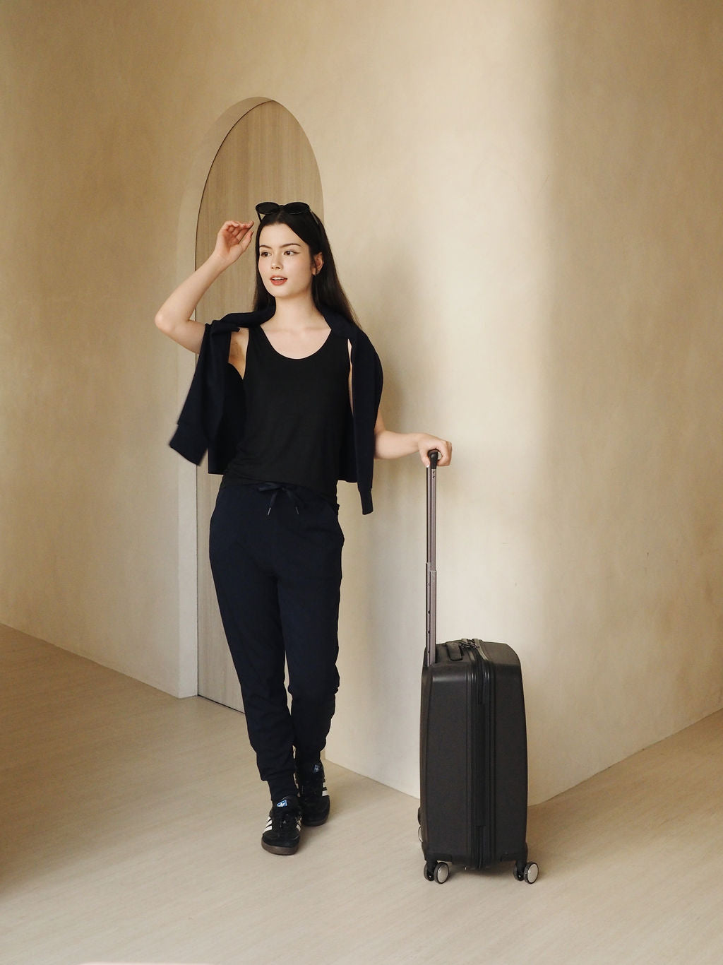 AirMode Hoodie Pants in Midnight Blue