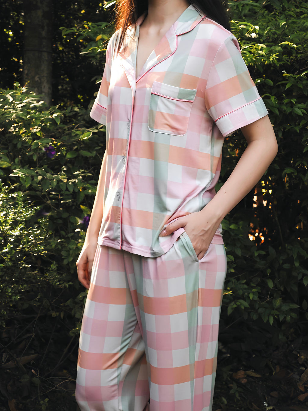 Signature (Pants Set) Pyjamas Pants in Spring Whispers