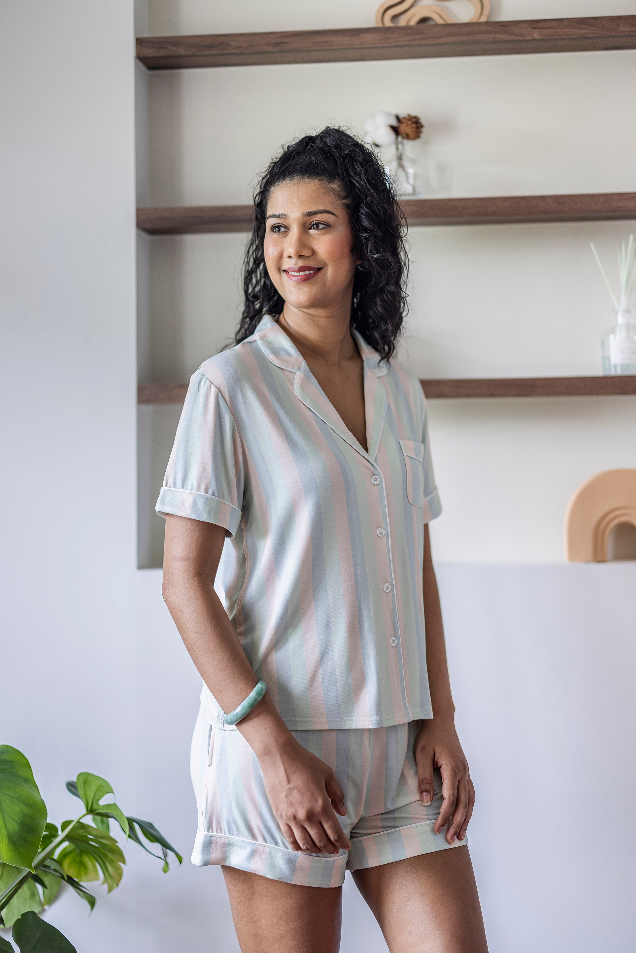 The Signature Pyjamas Set in Stripes