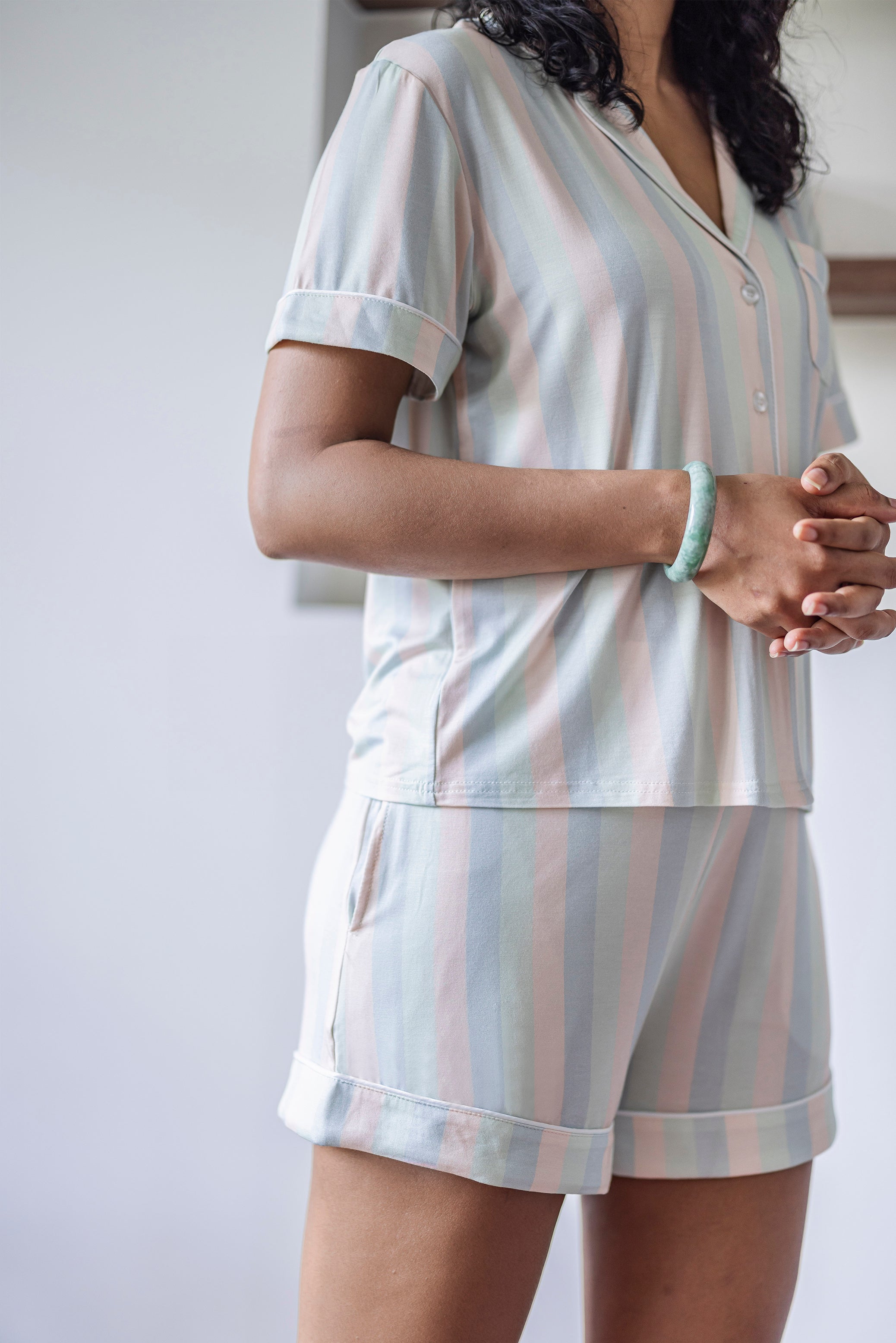 The Signature Pyjamas Set in Stripes