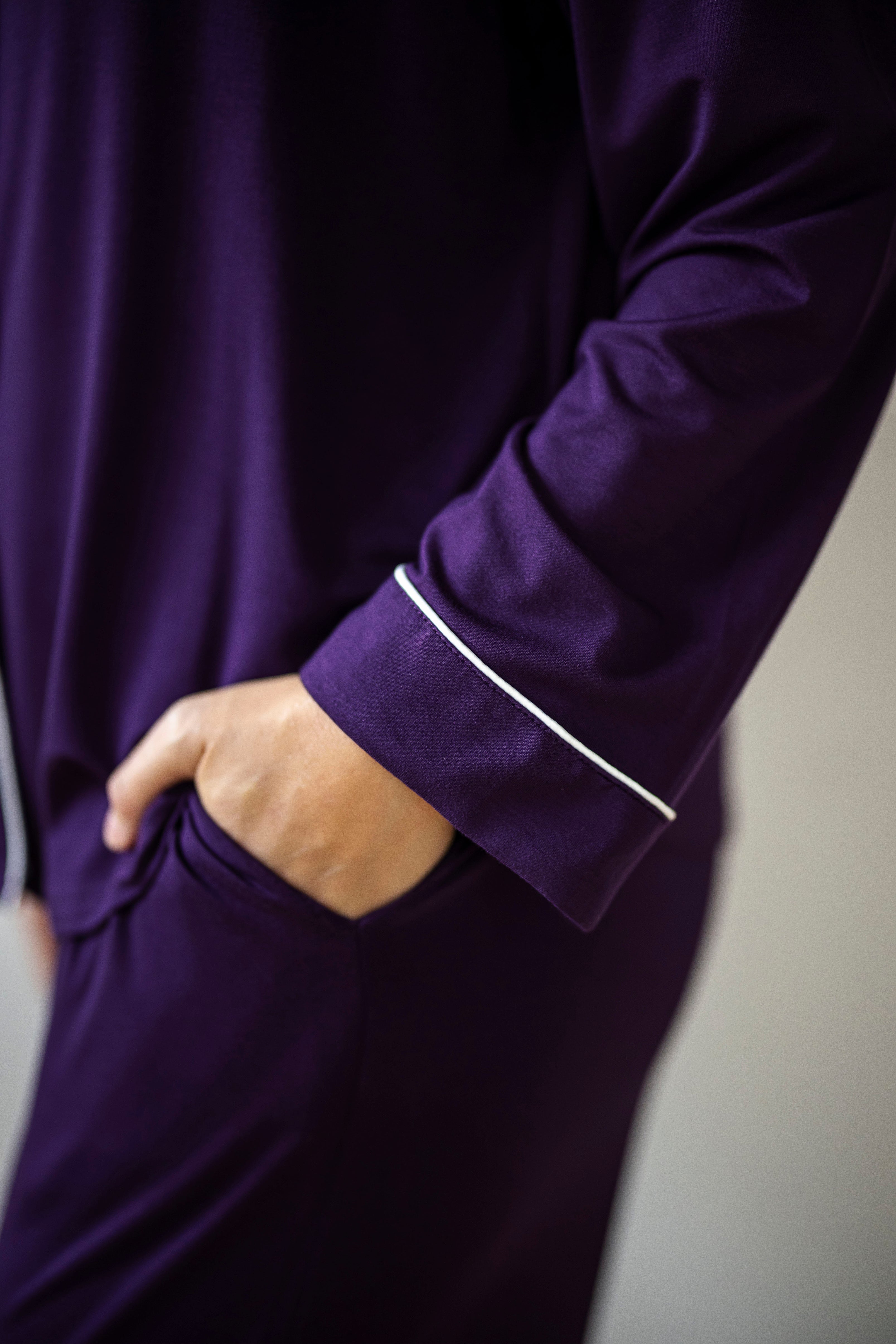 Signature Long Pyjamas Set in Twilight