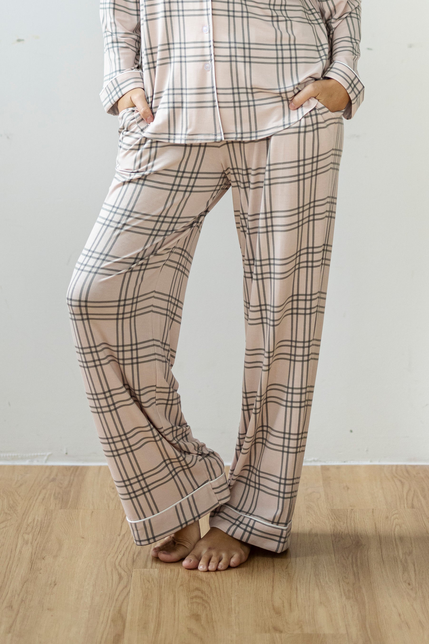 Signature Long Pyjamas Pants in Checkered