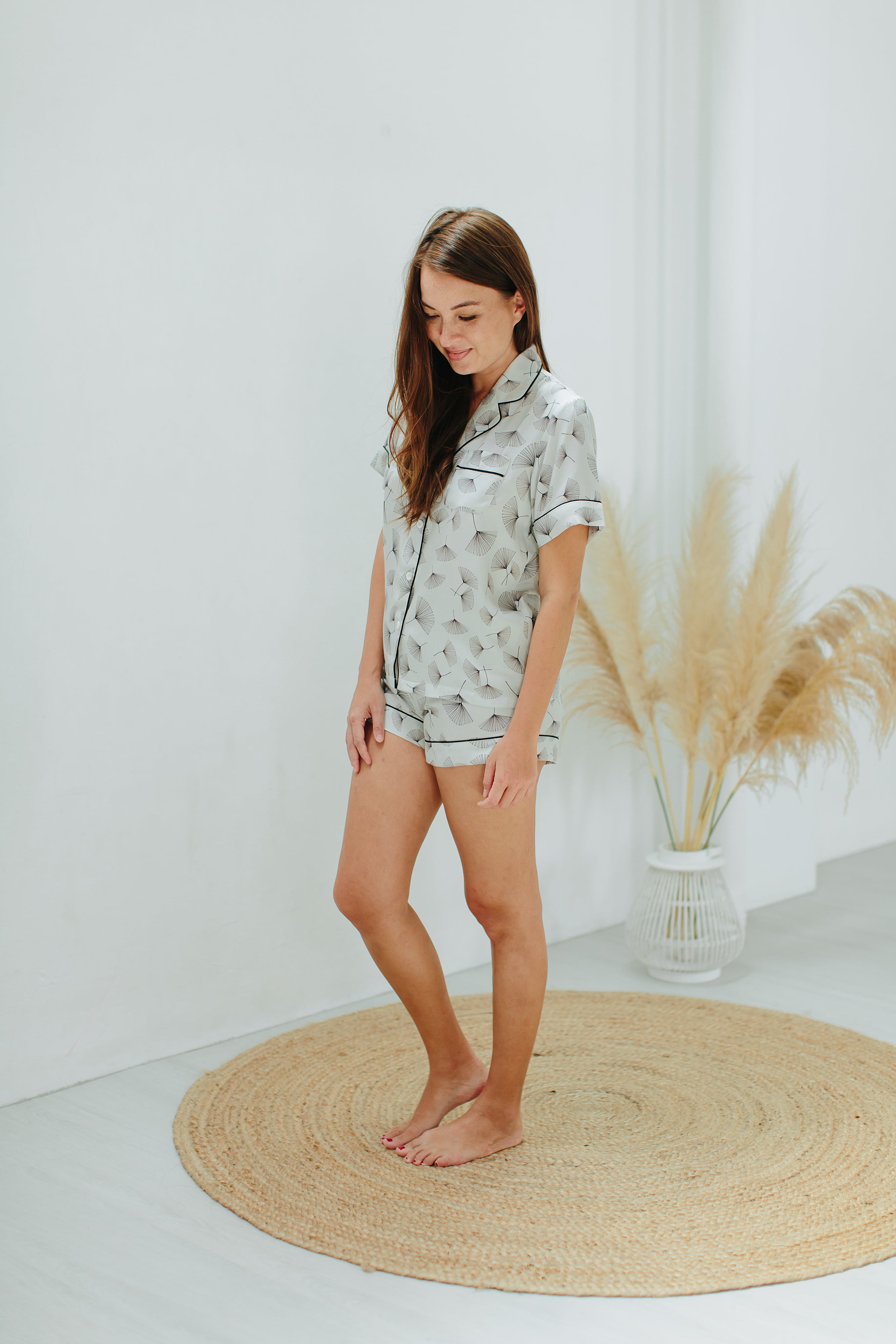 SIGNATURE PYJAMAS SHIRT in Dandelion