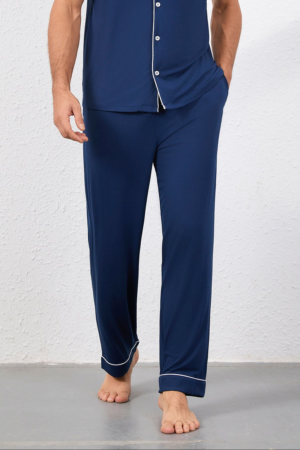 Men's Signature (Pants Set) Pyjamas Pants in Midnight Blue
