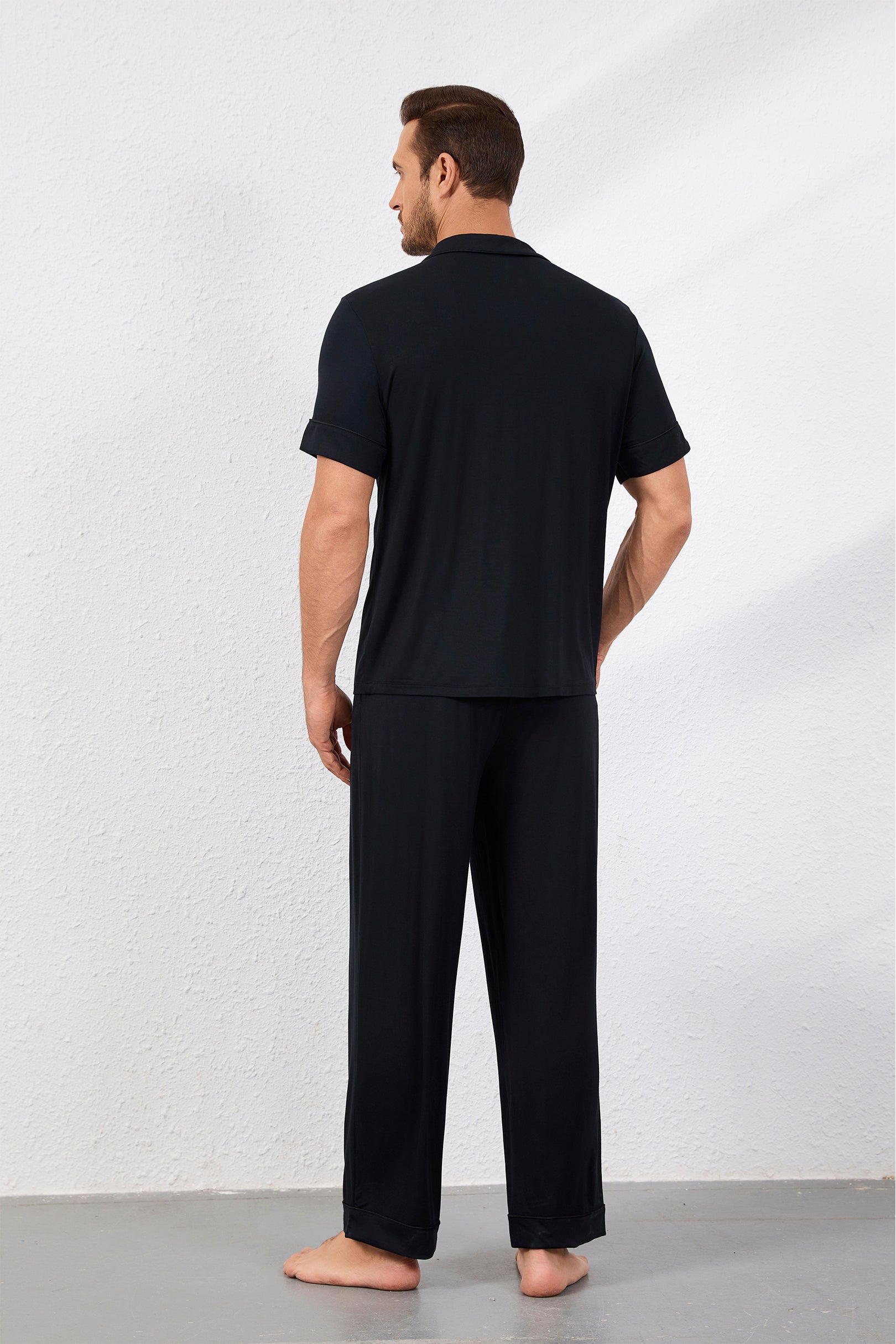 Men's Signature (Pants Set) Pyjamas Pants in Noir