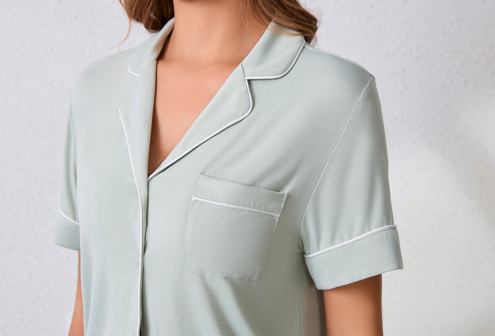 Signature Pants Set in Sage Green