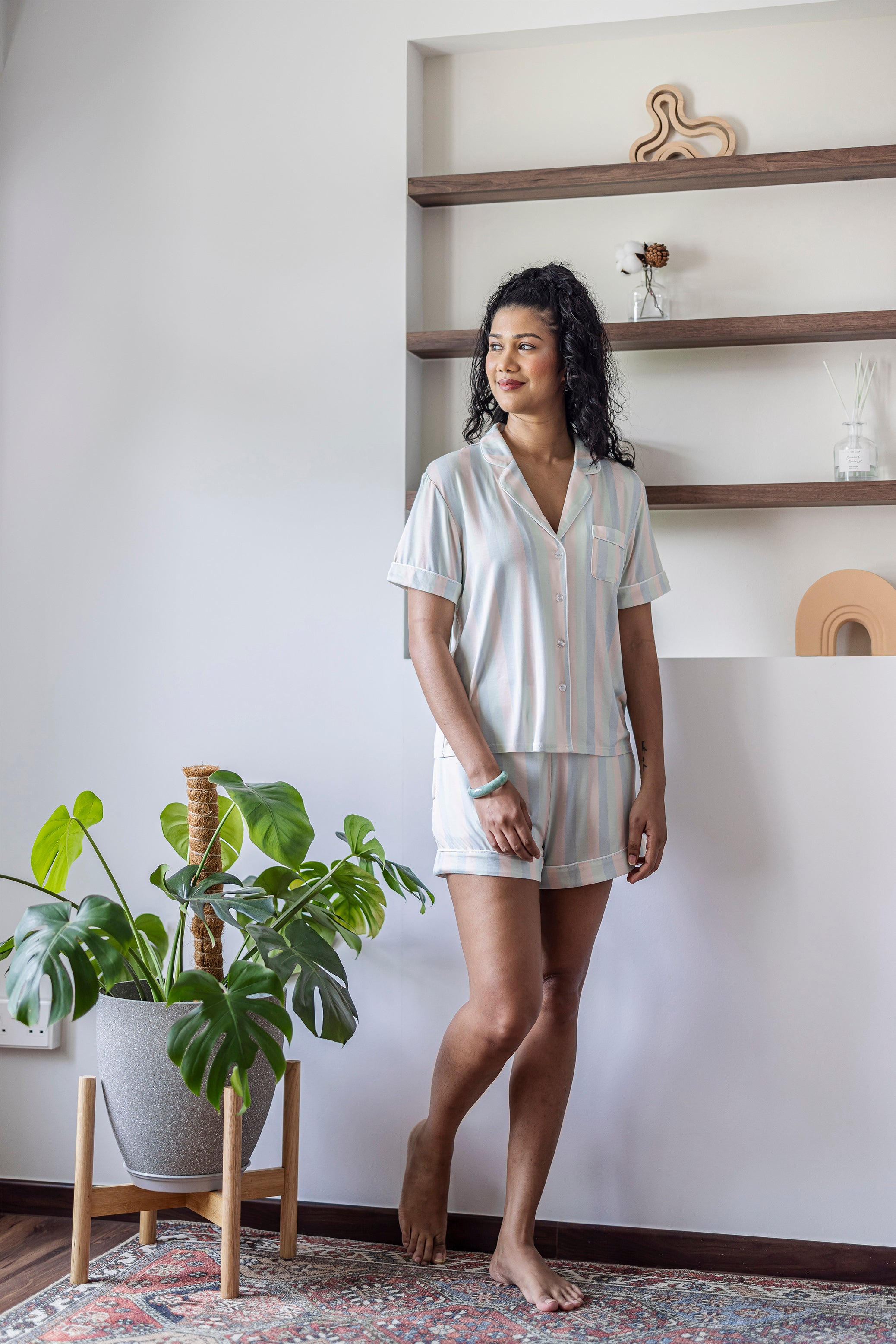 The Signature Pyjamas Shirt in Stripes