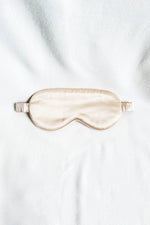 Load image into Gallery viewer, Mulberry Silk Sleep Eye Mask in Champagne
