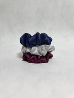 Load image into Gallery viewer, Mulberry Silk Scrunchie - Festive (Set of 3)
