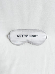 Mulberry Silk Sleep Eye Mask in Cloud Grey