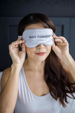 Load image into Gallery viewer, Mulberry Silk Sleep Eye Mask in Cloud Grey

