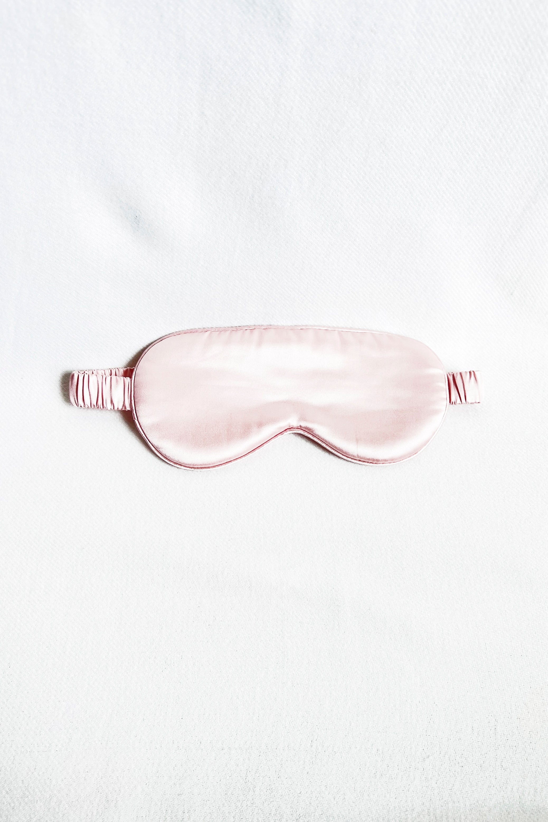 Mulberry Silk Sleep Eye Mask in Soft Pink